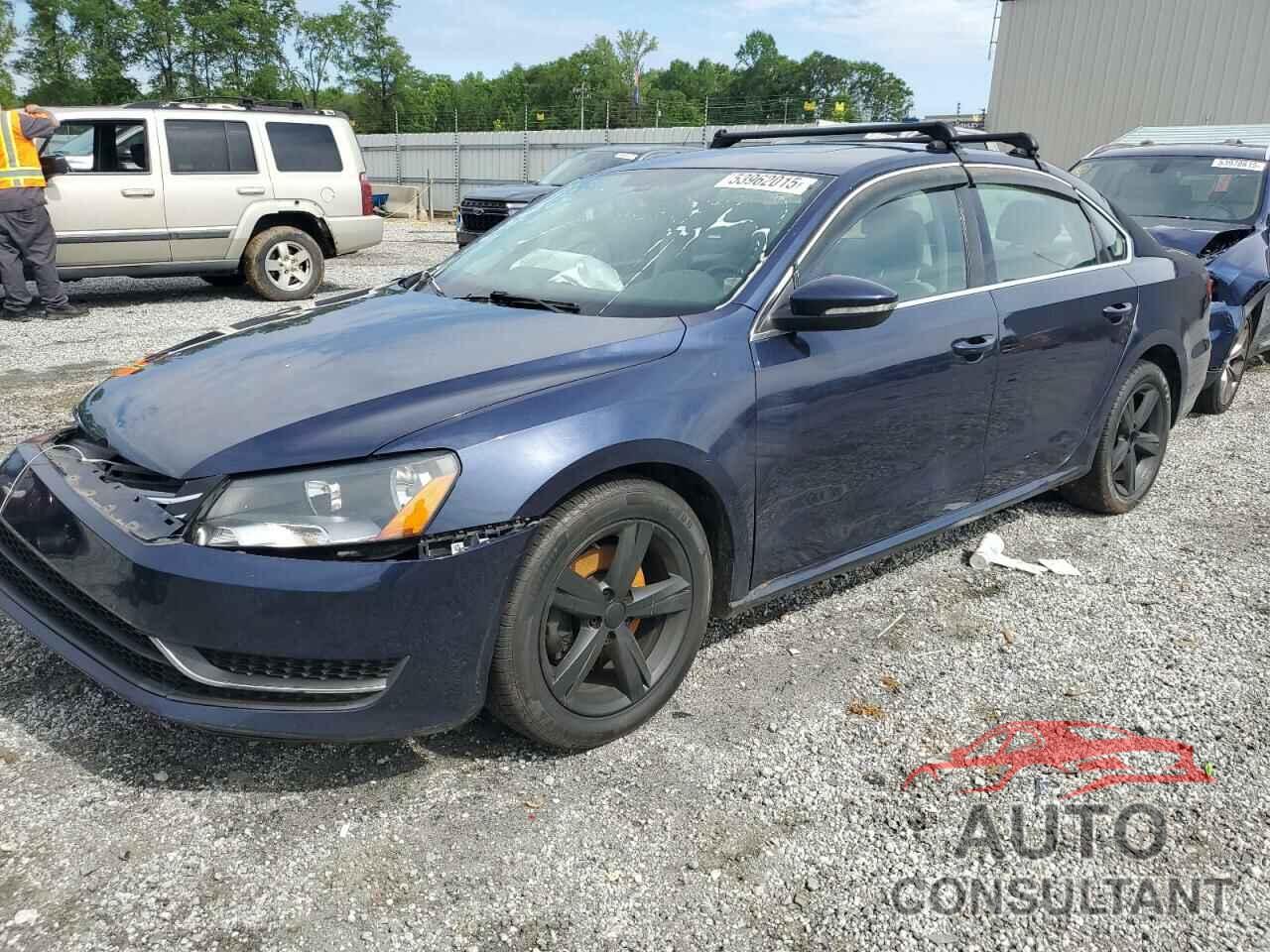 VOLKSWAGEN PASSAT 2012 - 1VWBP7A37CC090513