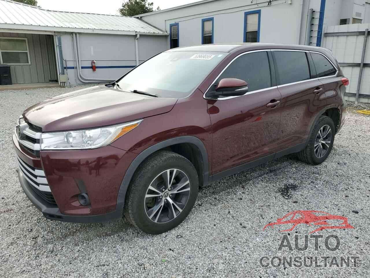 TOYOTA HIGHLANDER 2019 - 5TDZZRFH1KS366192