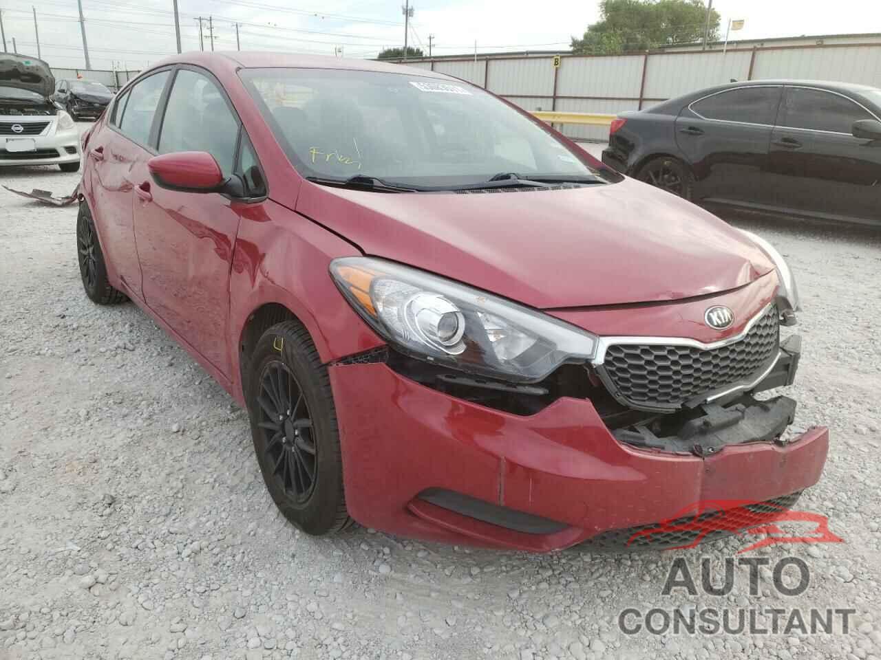 KIA FORTE 2016 - KNAFK4A6XG5620301
