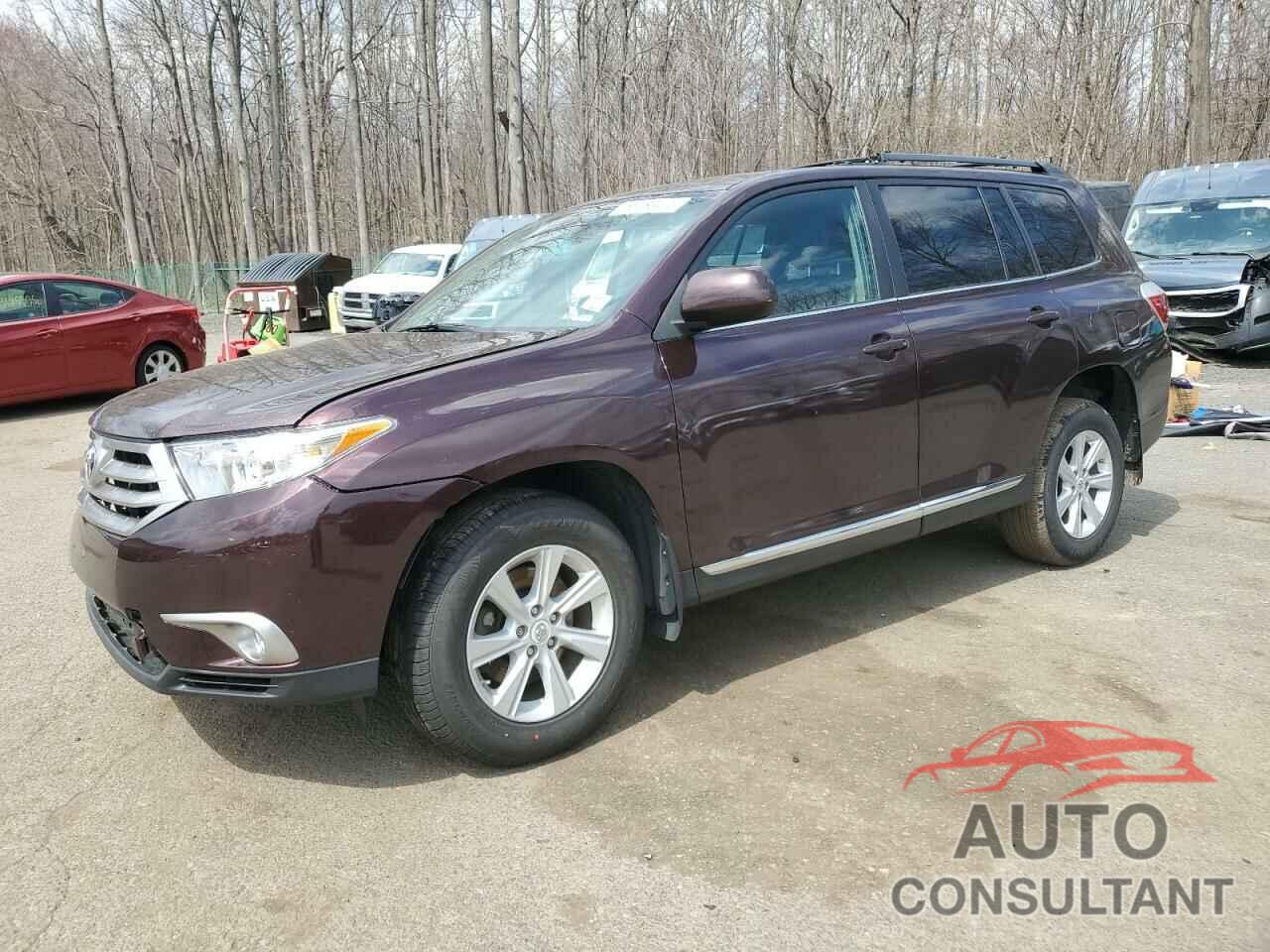 TOYOTA HIGHLANDER 2011 - 5TDBK3EH4BS071821
