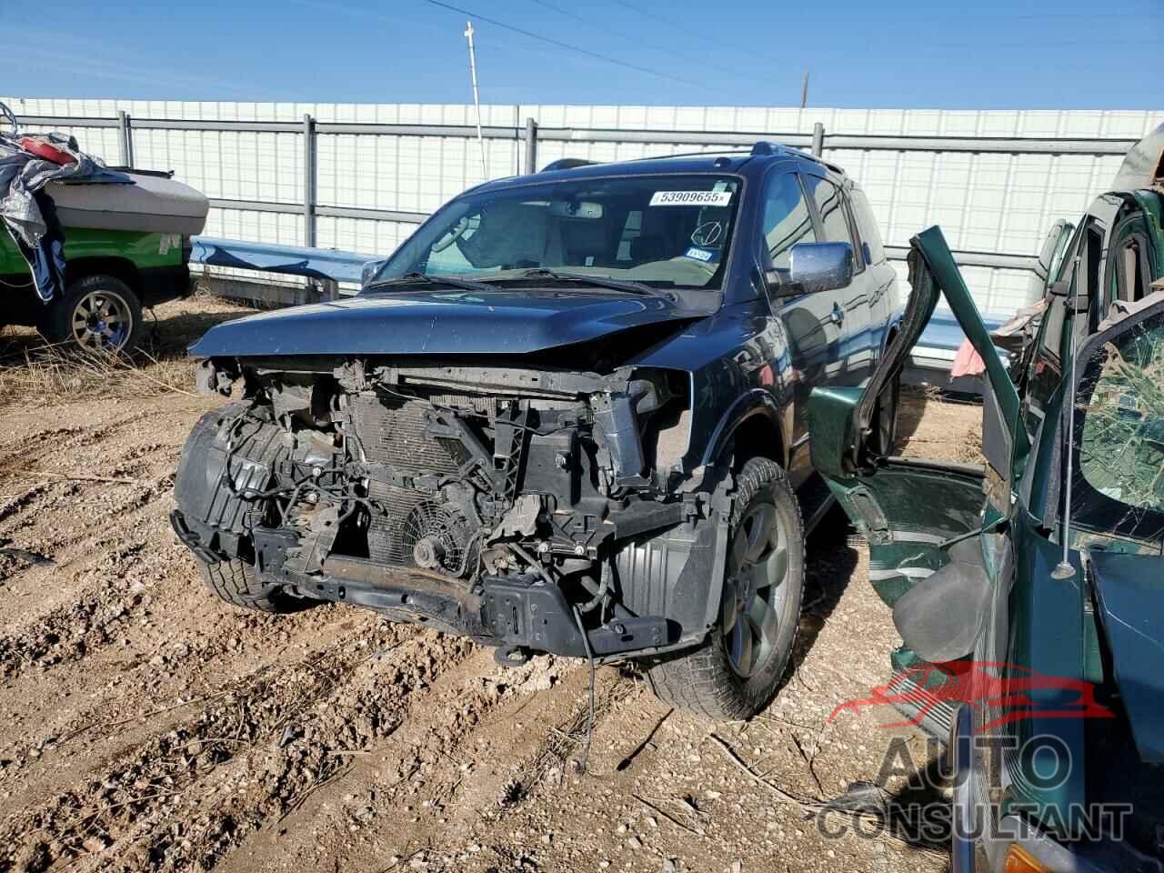 NISSAN ARMADA 2010 - 5N1BA0ND3AN610492