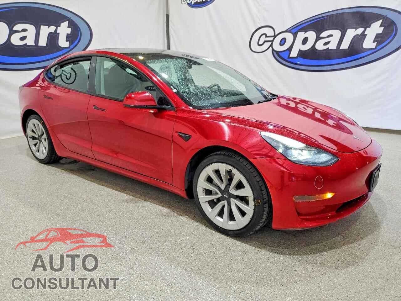TESLA MODEL 3 2022 - 5YJ3E1EA6NF304545