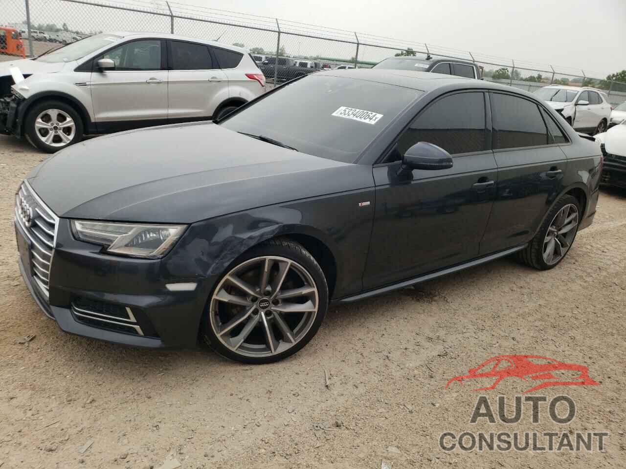 AUDI A4 2018 - WAUKMAF44JA205794