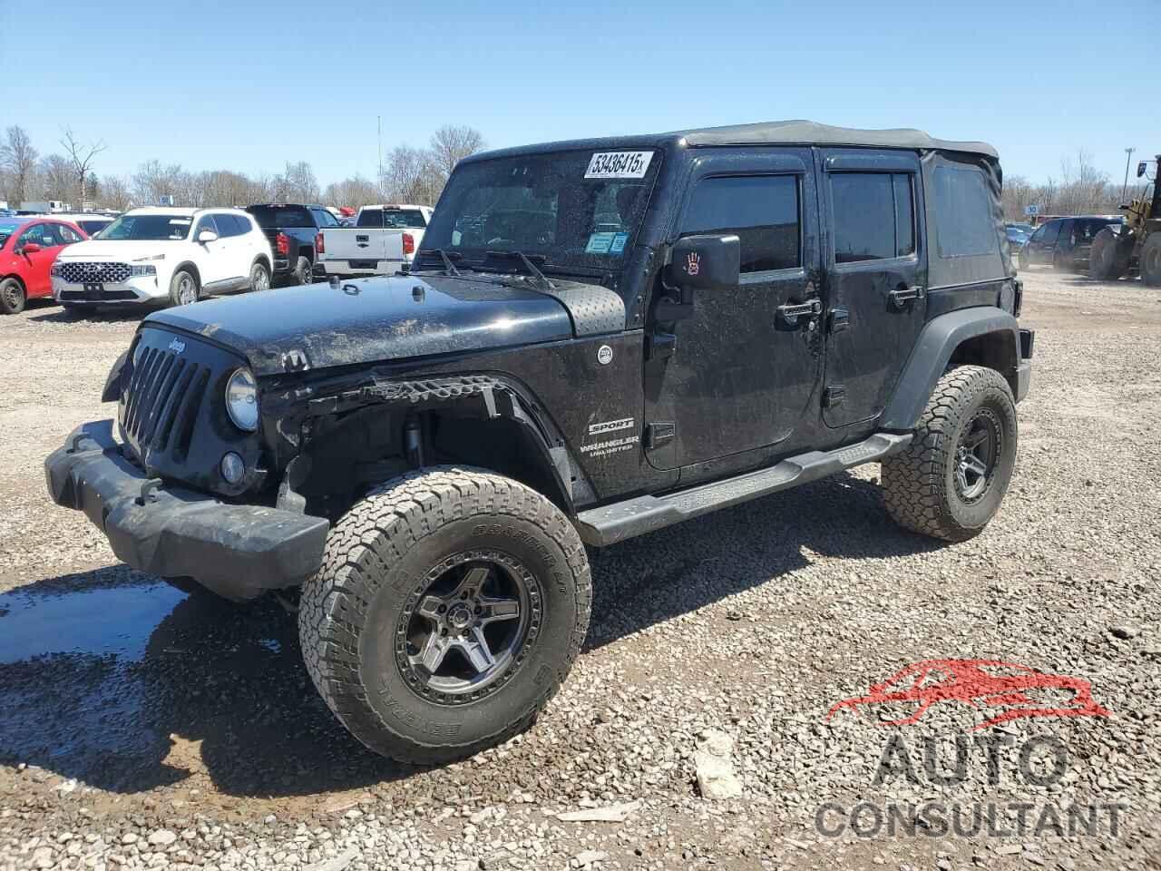 JEEP WRANGLER 2017 - 1C4BJWDG2HL691946