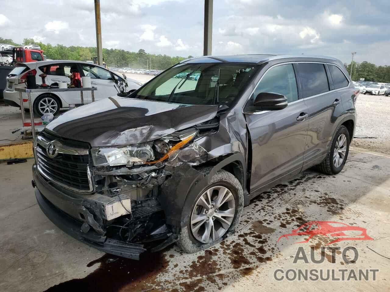 TOYOTA HIGHLANDER 2015 - 5TDKKRFH5FS105305
