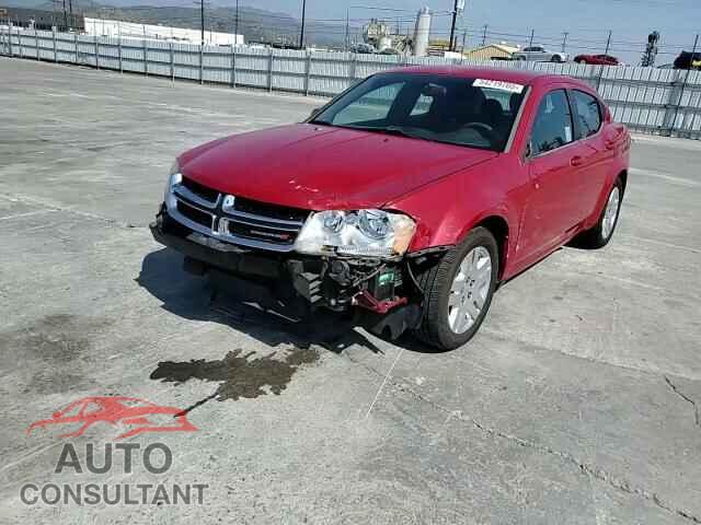 DODGE AVENGER 2013 - 1C3CDZAB7DN567275