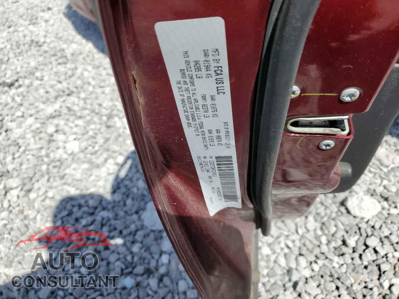 DODGE DART 2015 - 1C3CDFCBXFD242012
