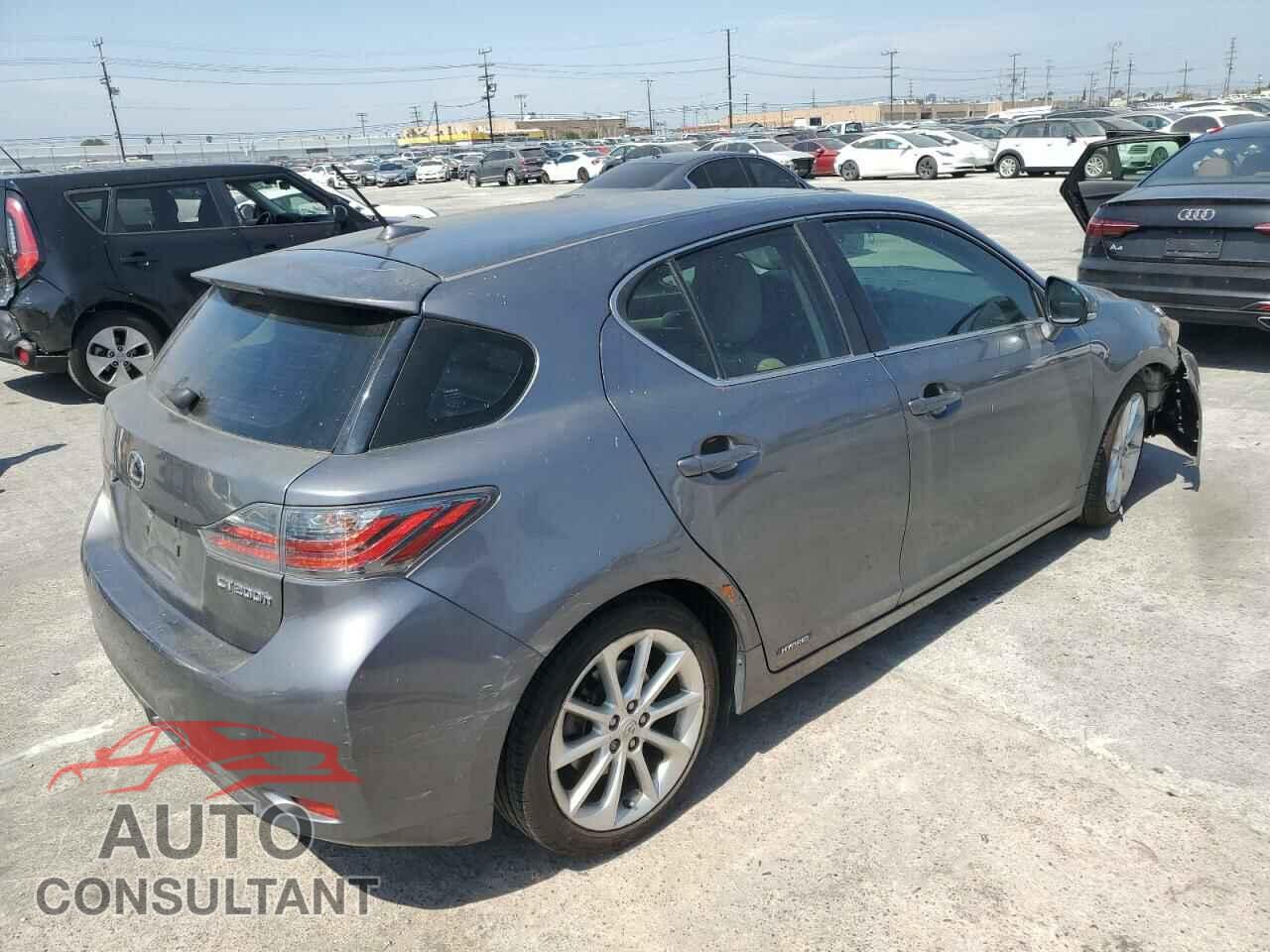 LEXUS CT 200 2012 - JTHKD5BH8C2084900