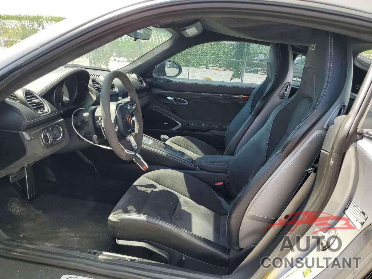 PORSCHE CAYMAN 2018 - WP0AB2A82JS278354