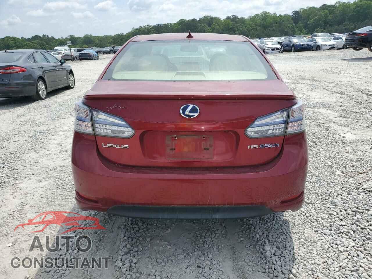 LEXUS HS 2010 - JTHBB1BAXA2019030