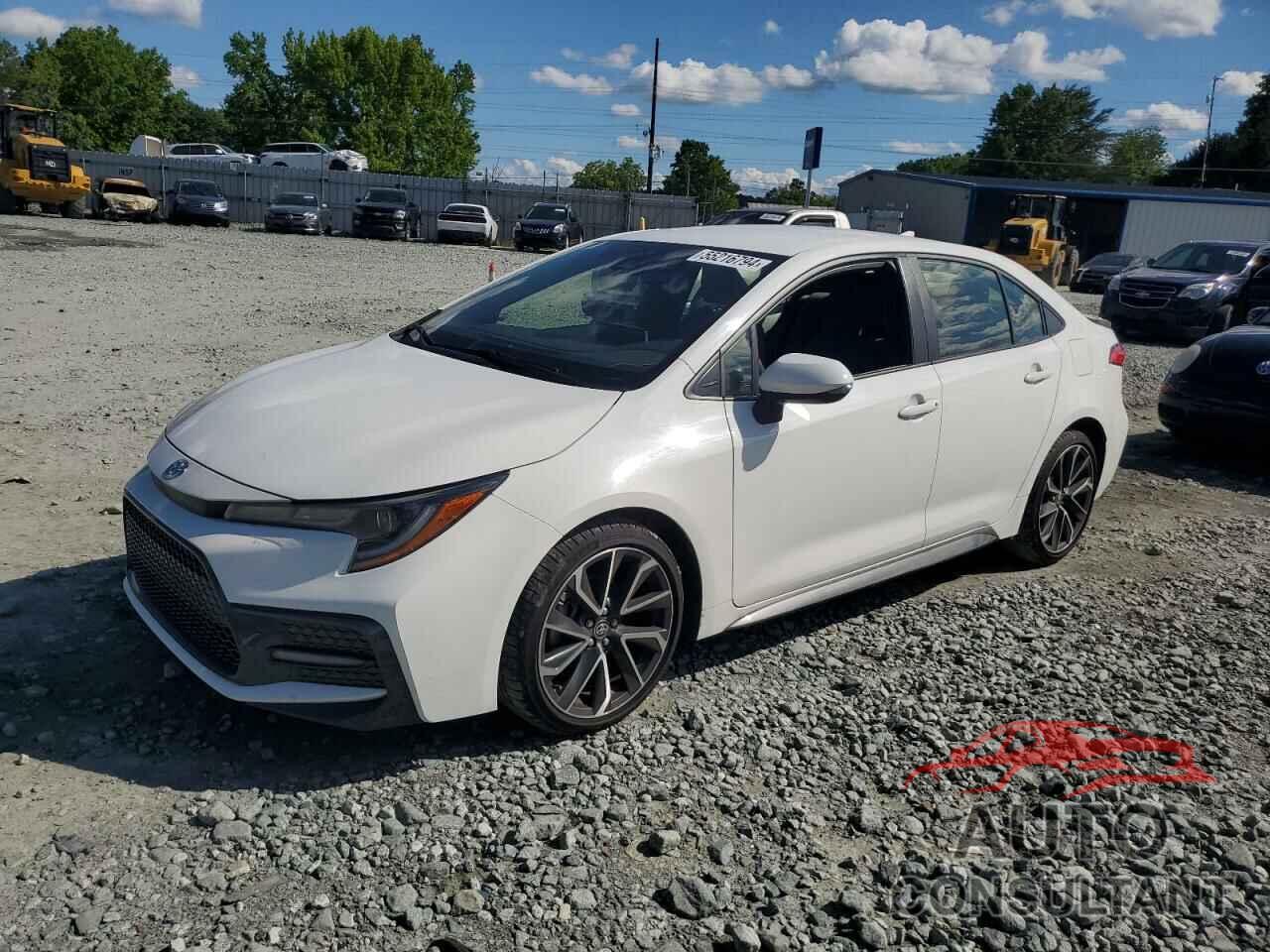 TOYOTA COROLLA 2021 - JTDS4MCE9MJ057681