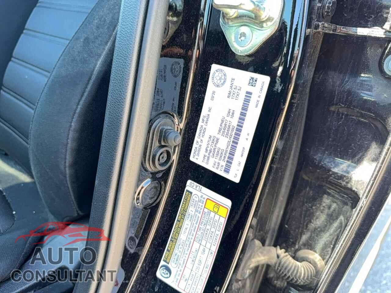HONDA CRV 2020 - 2HKRW1H22LH001692