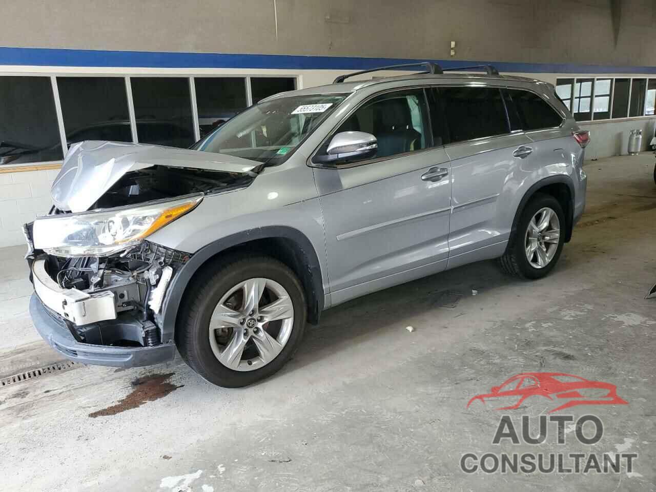 TOYOTA HIGHLANDER 2016 - 5TDDKRFH9GS263396