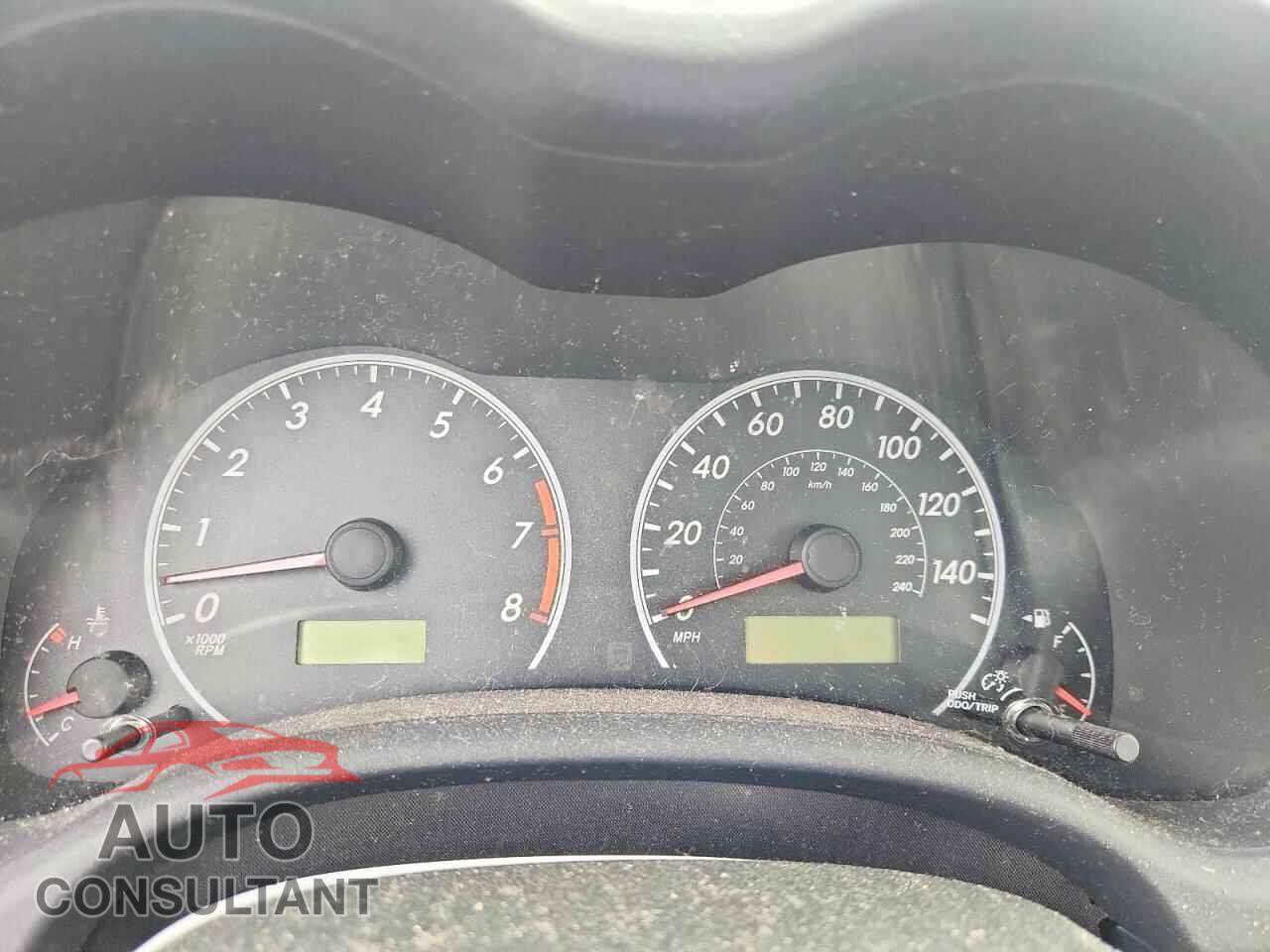 TOYOTA COROLLA 2009 - 2T1BU40E49C167478