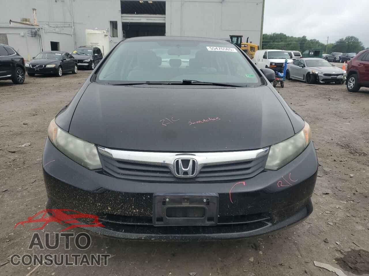 HONDA CIVIC 2012 - 19XFB2F57CE053986