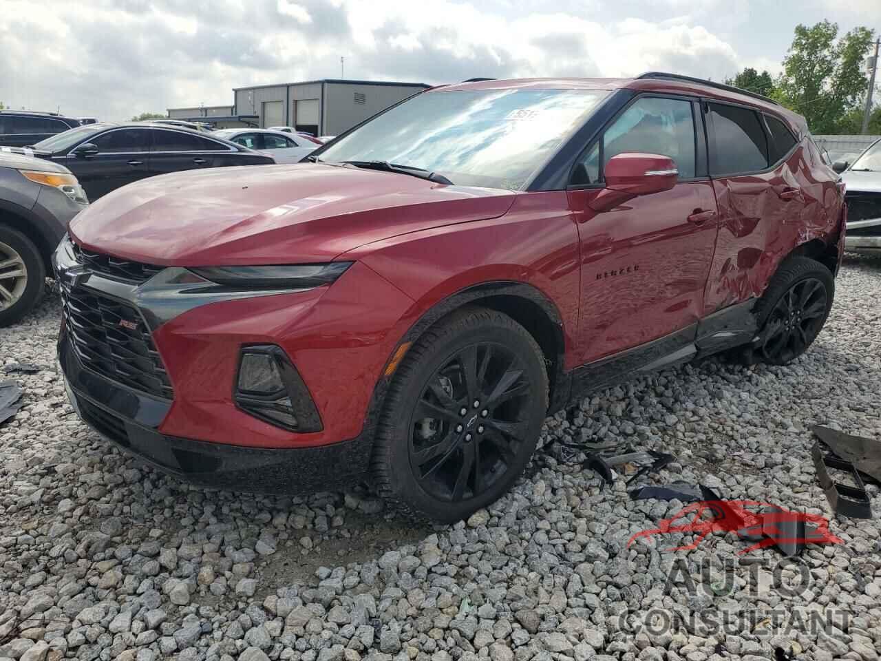 CHEVROLET BLAZER 2021 - 3GNKBKRS4MS534871