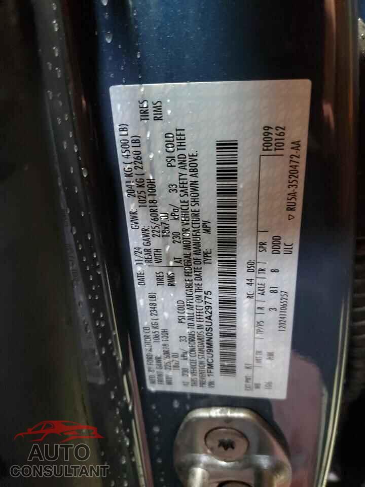 FORD ESCAPE ST 2025 - 1FMCU9MN0SUA29775