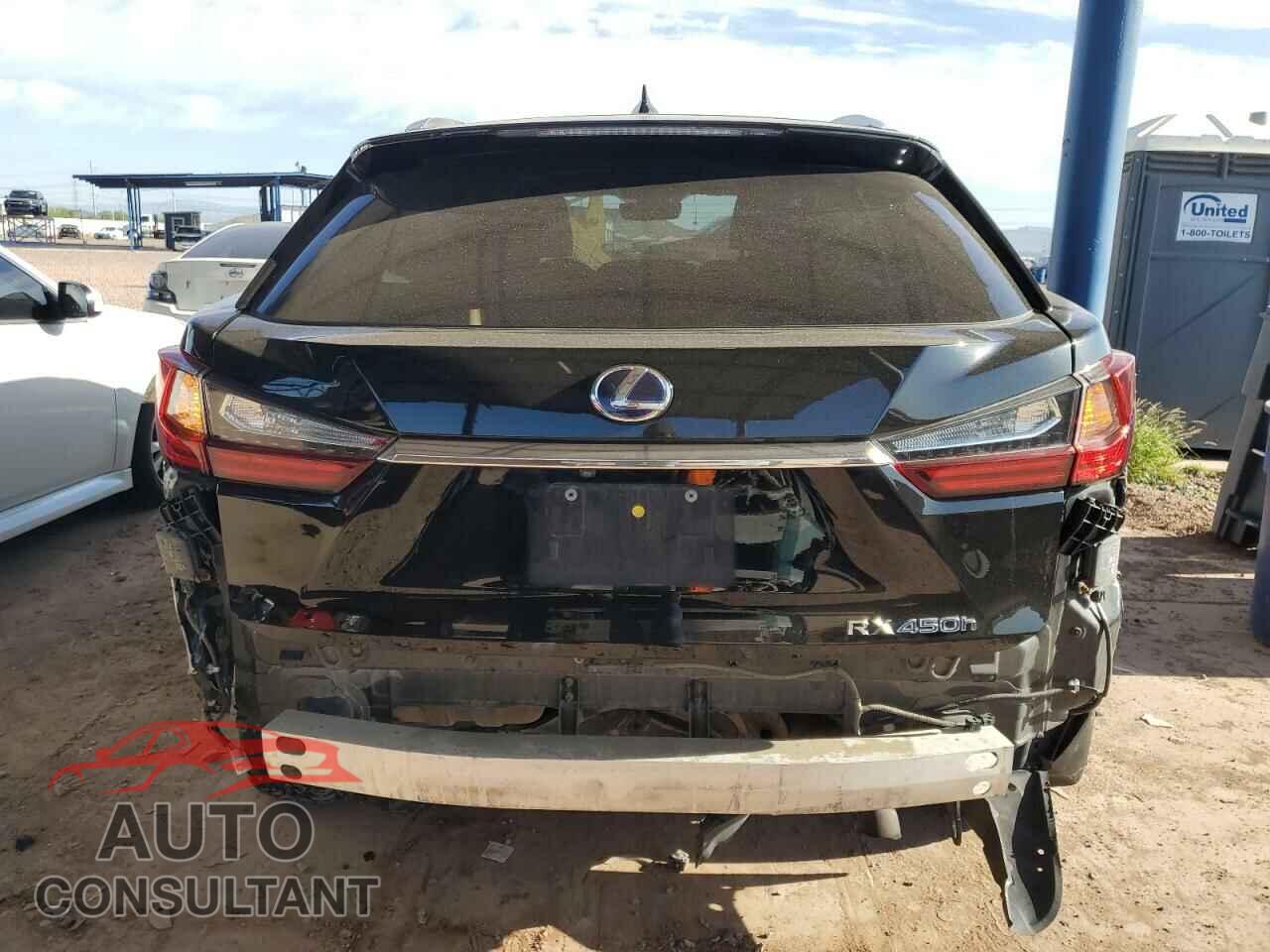LEXUS RX450 2019 - 2T2BGMCA3KC035202