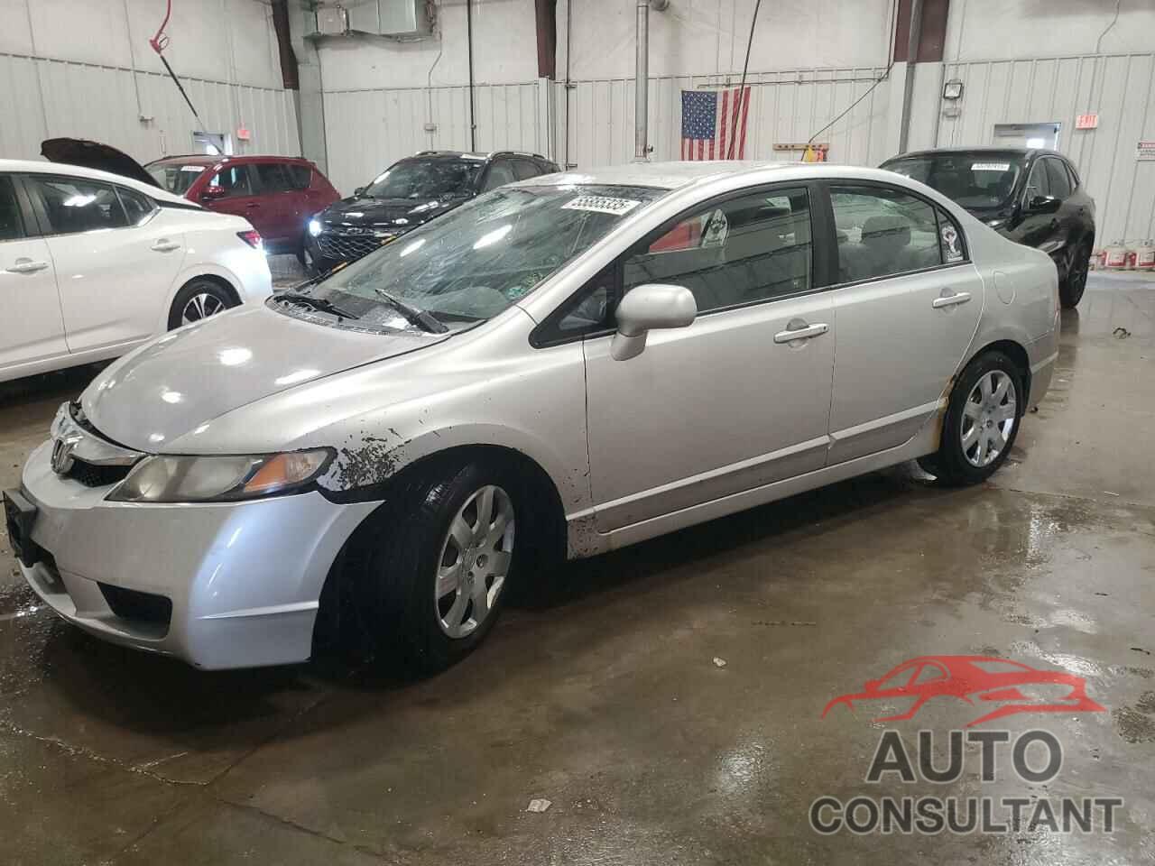 HONDA CIVIC 2009 - 19XFA16569E040393