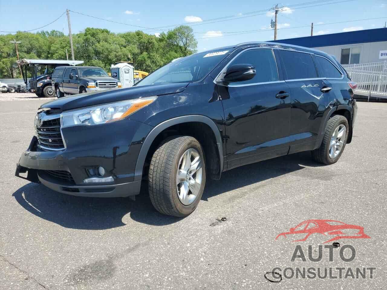 TOYOTA HIGHLANDER 2016 - 5TDDKRFH7GS260609