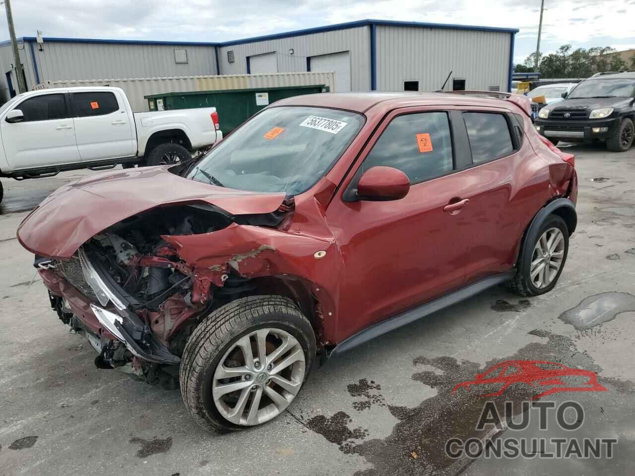 NISSAN JUKE 2012 - JN8AF5MV6CT114100