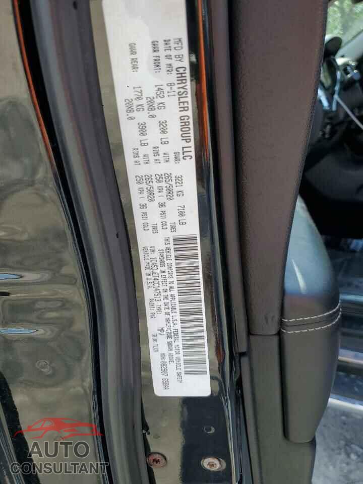DODGE DURANGO 2012 - 1C4SDJET4CC147513