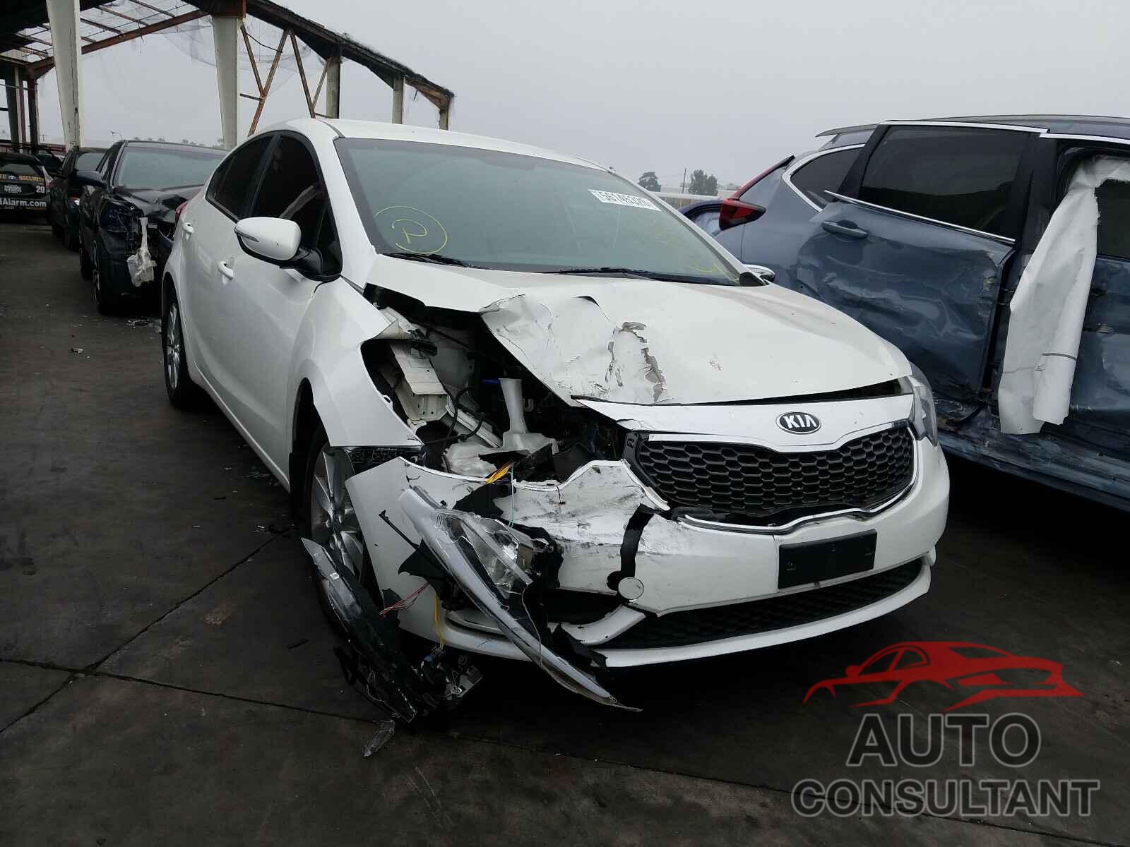 KIA FORTE 2016 - KNAFX4A69G5519347