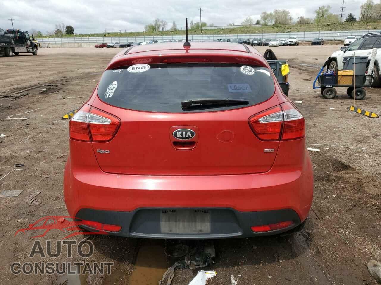 KIA RIO 2013 - KNADM5A39D6233502