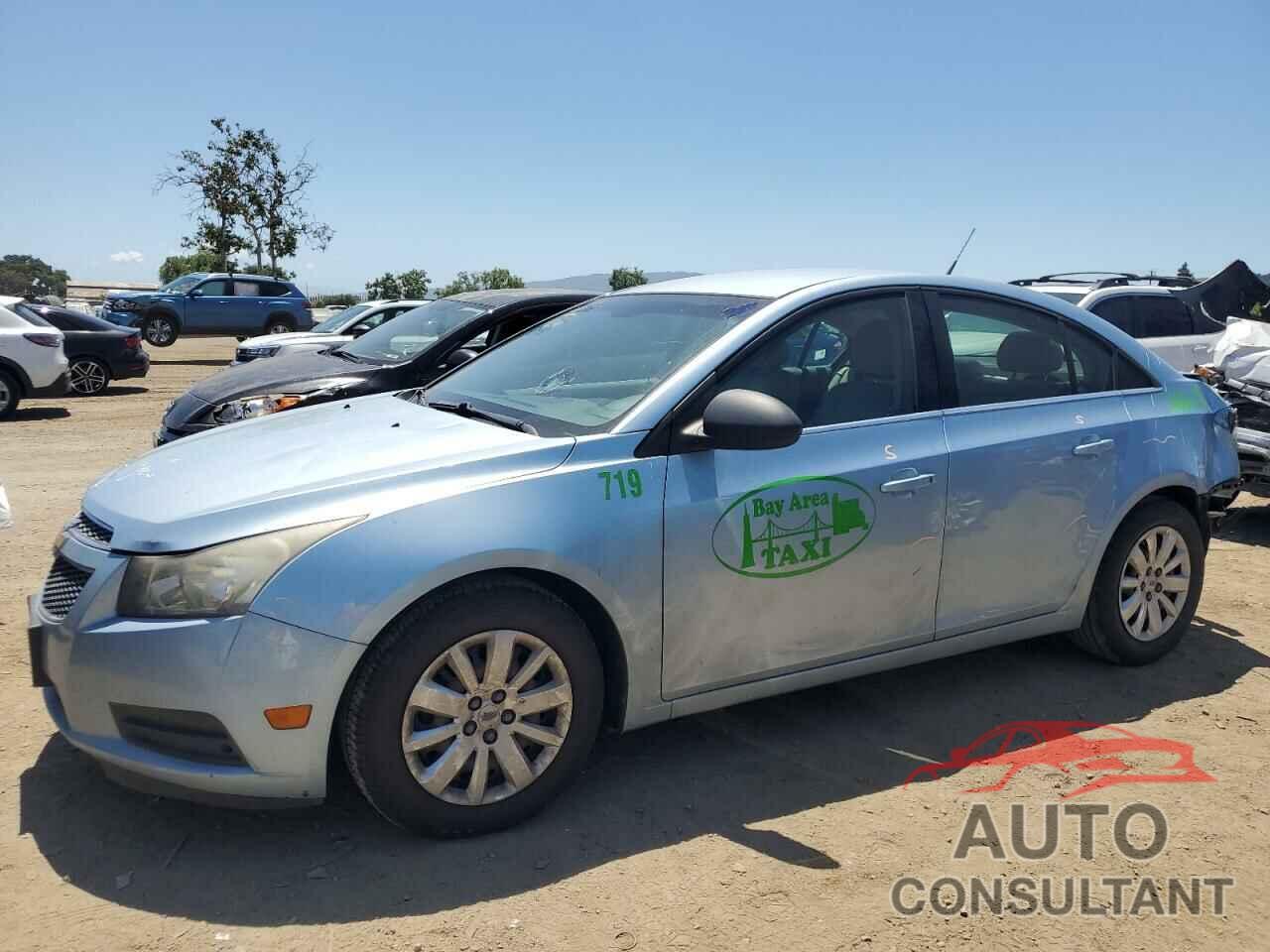 CHEVROLET CRUZE 2011 - 1G1PC5SH0B7107848