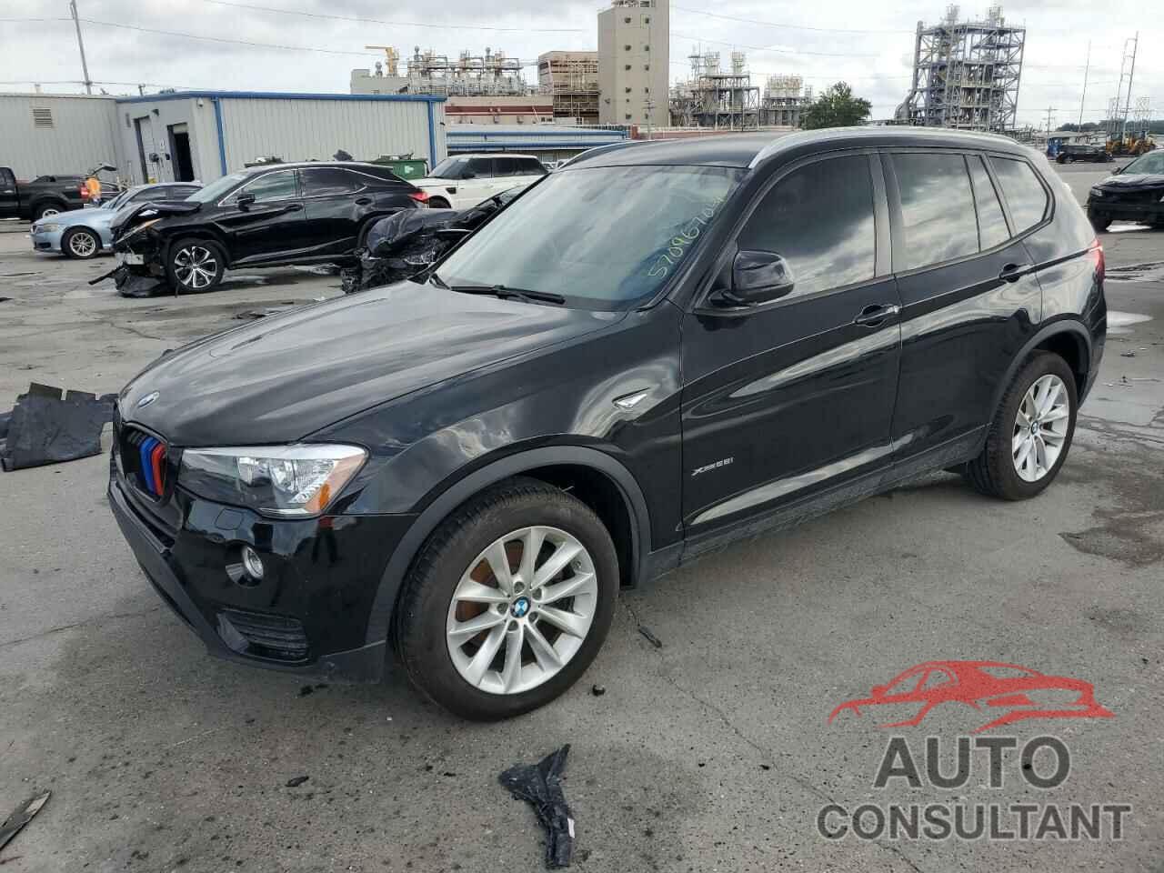 BMW X3 2016 - 5UXWX9C54G0D91733