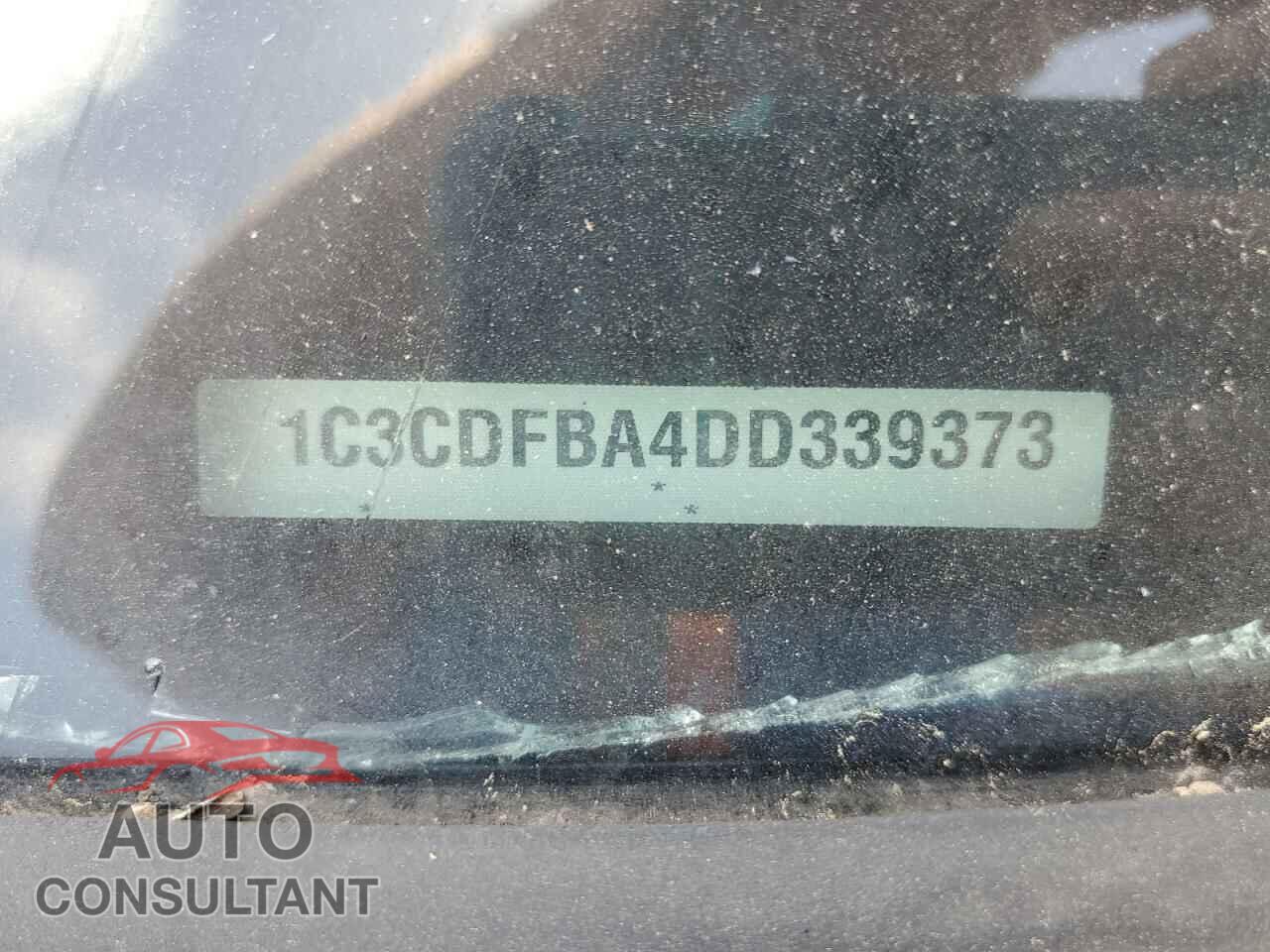 DODGE DART 2013 - 1C3CDFBA4DD339373