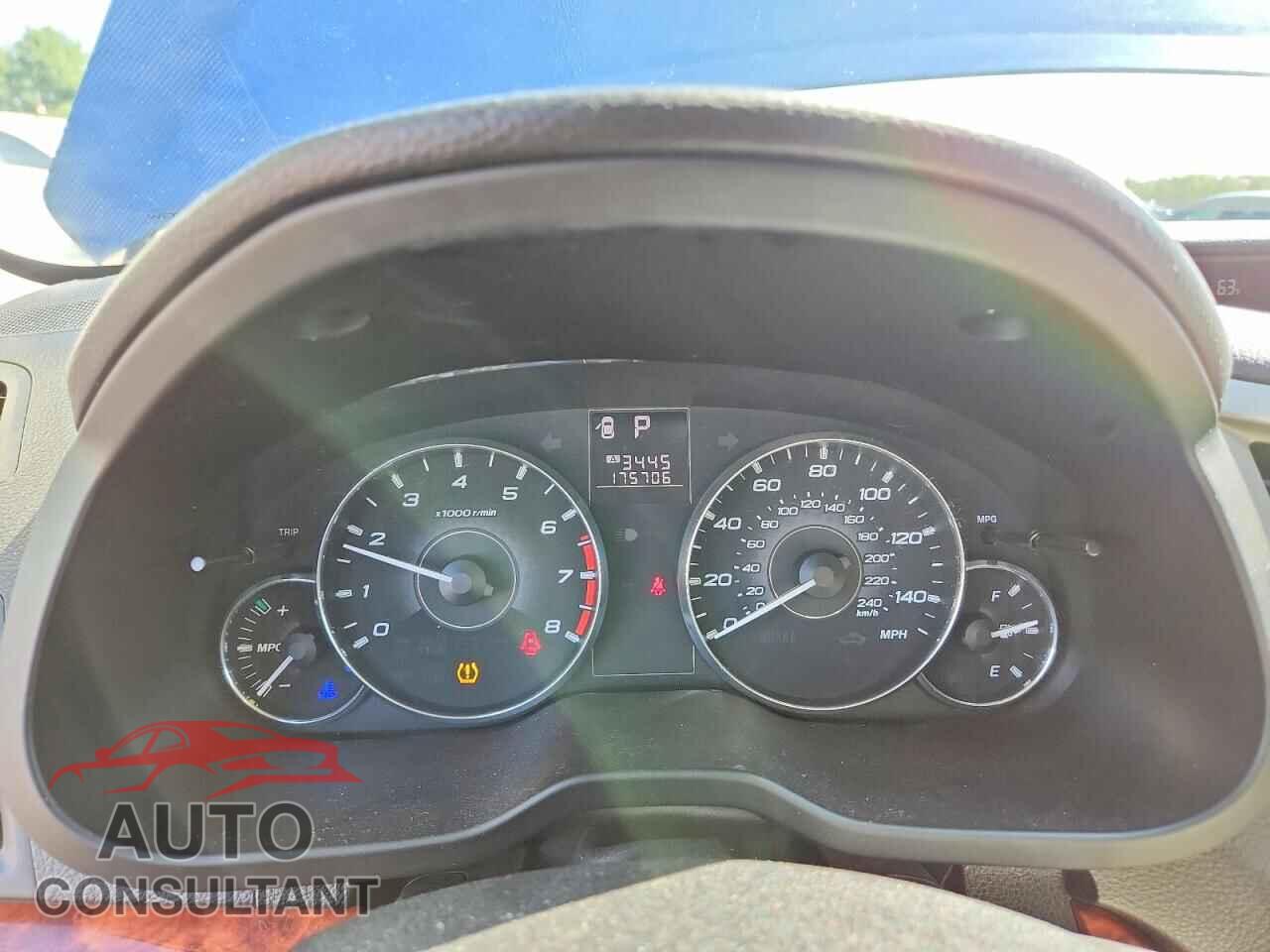 SUBARU OUTBACK 2011 - 4S4BRBLC4B3348607