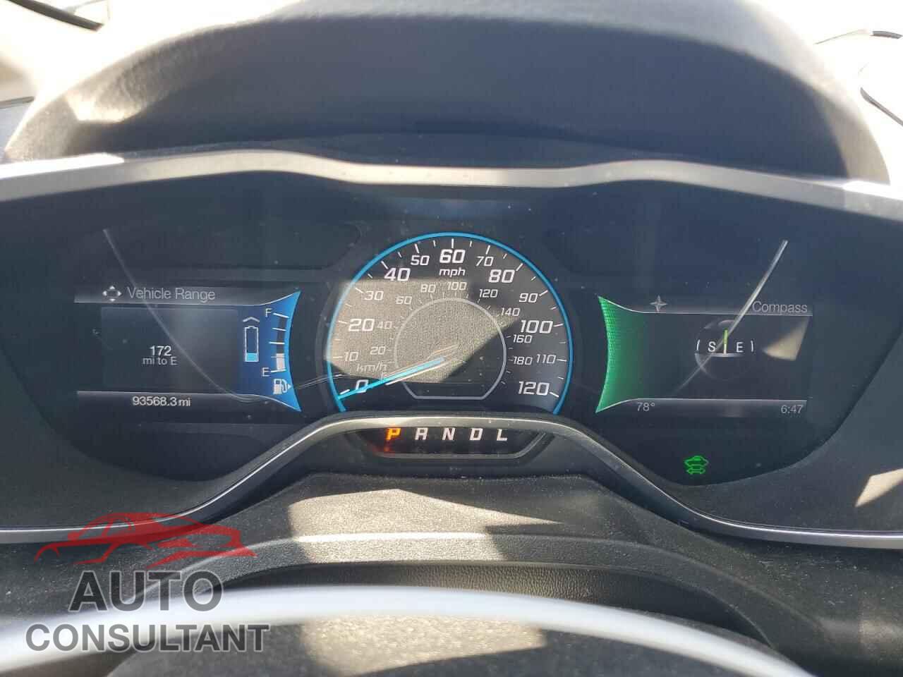 FORD CMAX 2013 - 1FADP5AU6DL543343