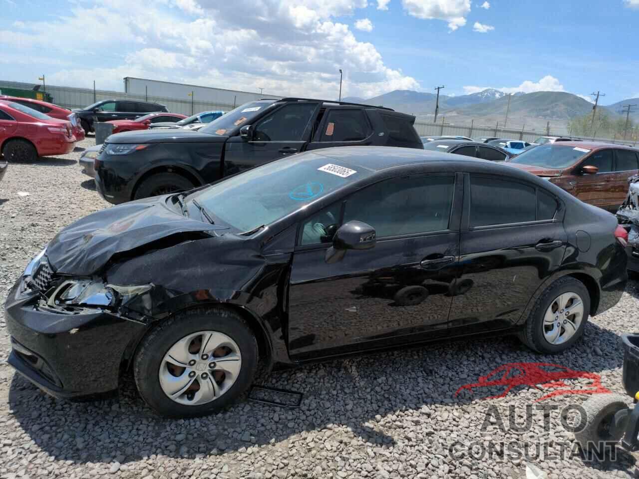 HONDA CIVIC 2013 - 2HGFB2F55DH568573