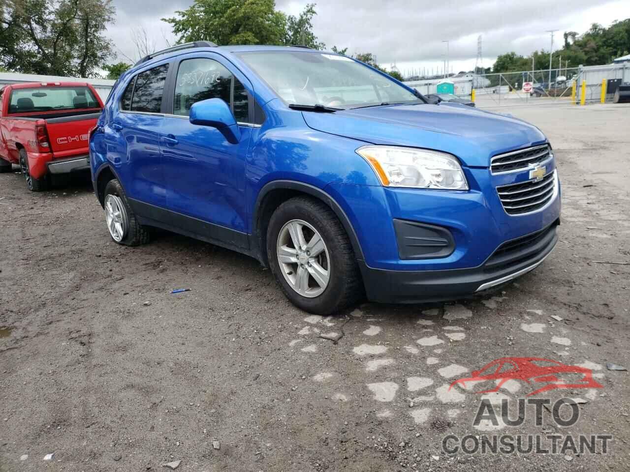 CHEVROLET TRAX 2016 - KL7CJPSBXGB559472