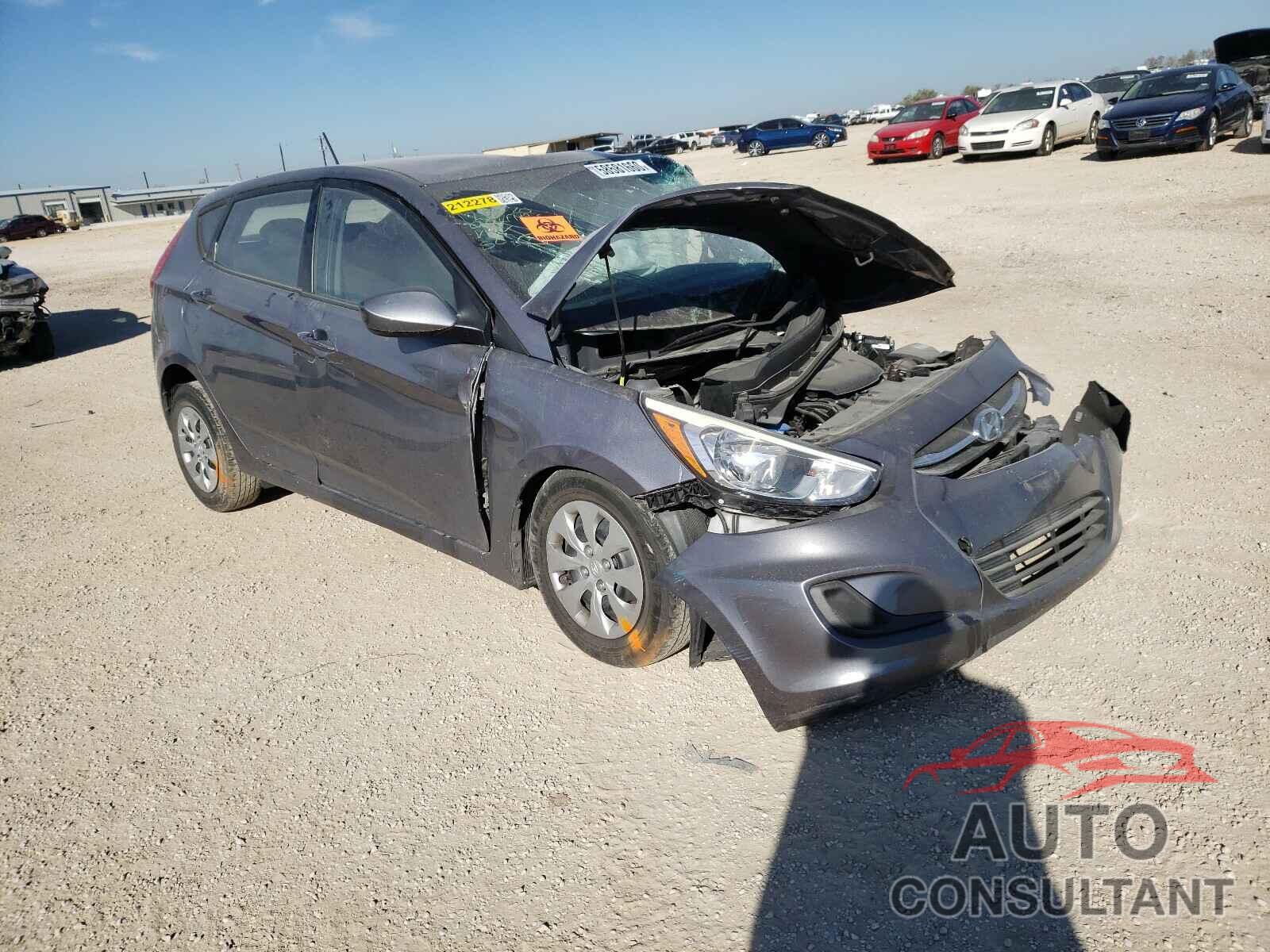 HYUNDAI ACCENT 2017 - KMHCT5AEXHU322575