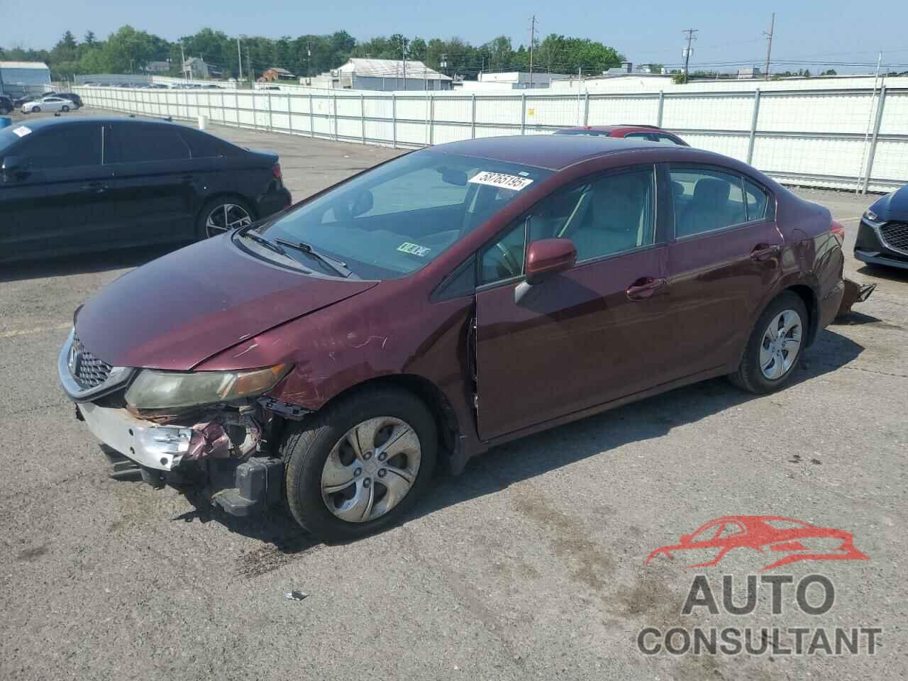 HONDA CIVIC 2015 - 19XFB2F52FE221313