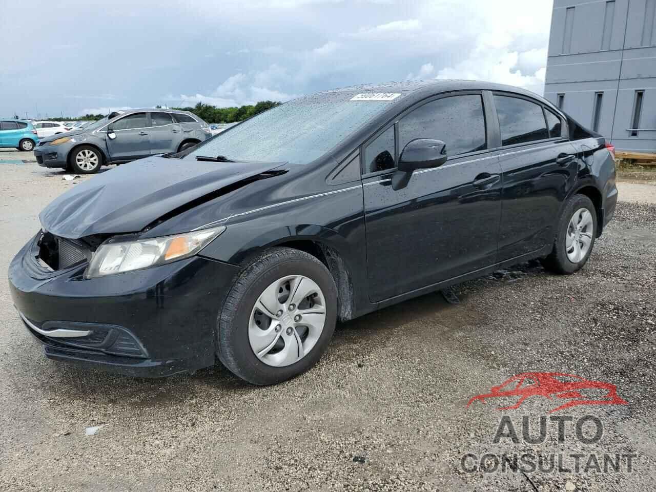 HONDA CIVIC 2013 - 19XFB2F59DE010333