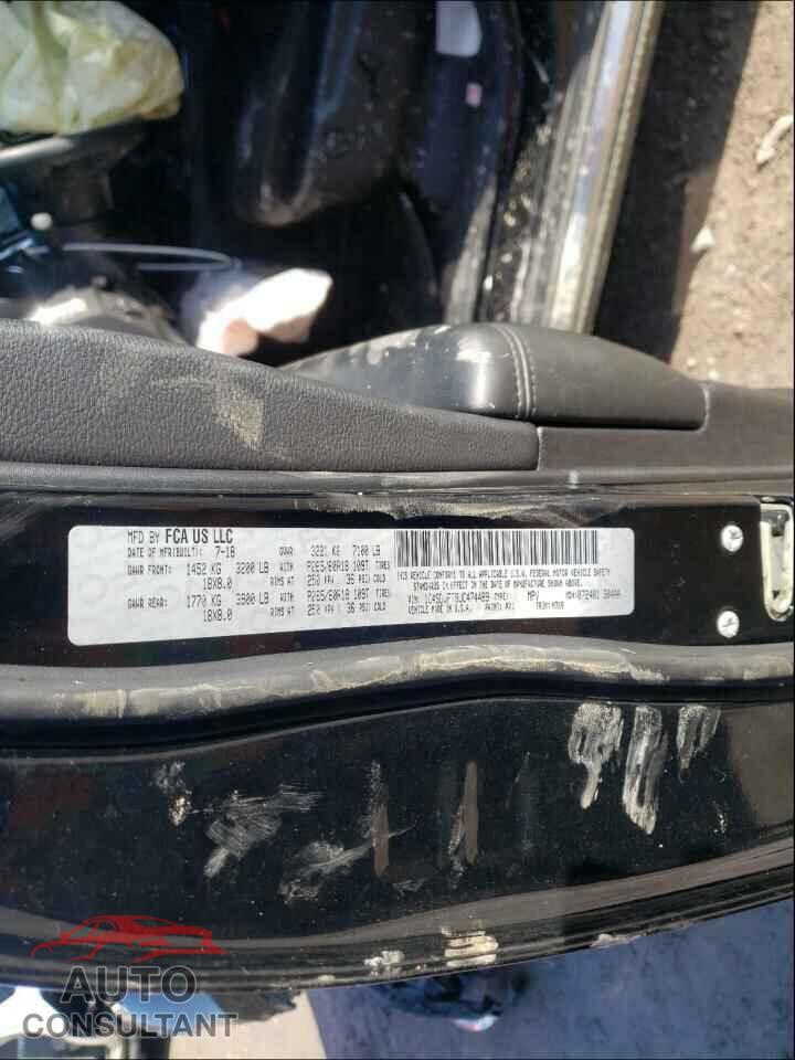 DODGE DURANGO 2018 - 1C4SDJFT8JC474489