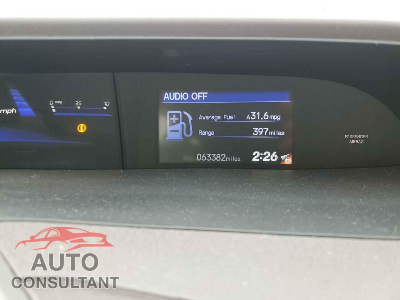 HONDA CIVIC 2012 - 19XFB2F57CE056385