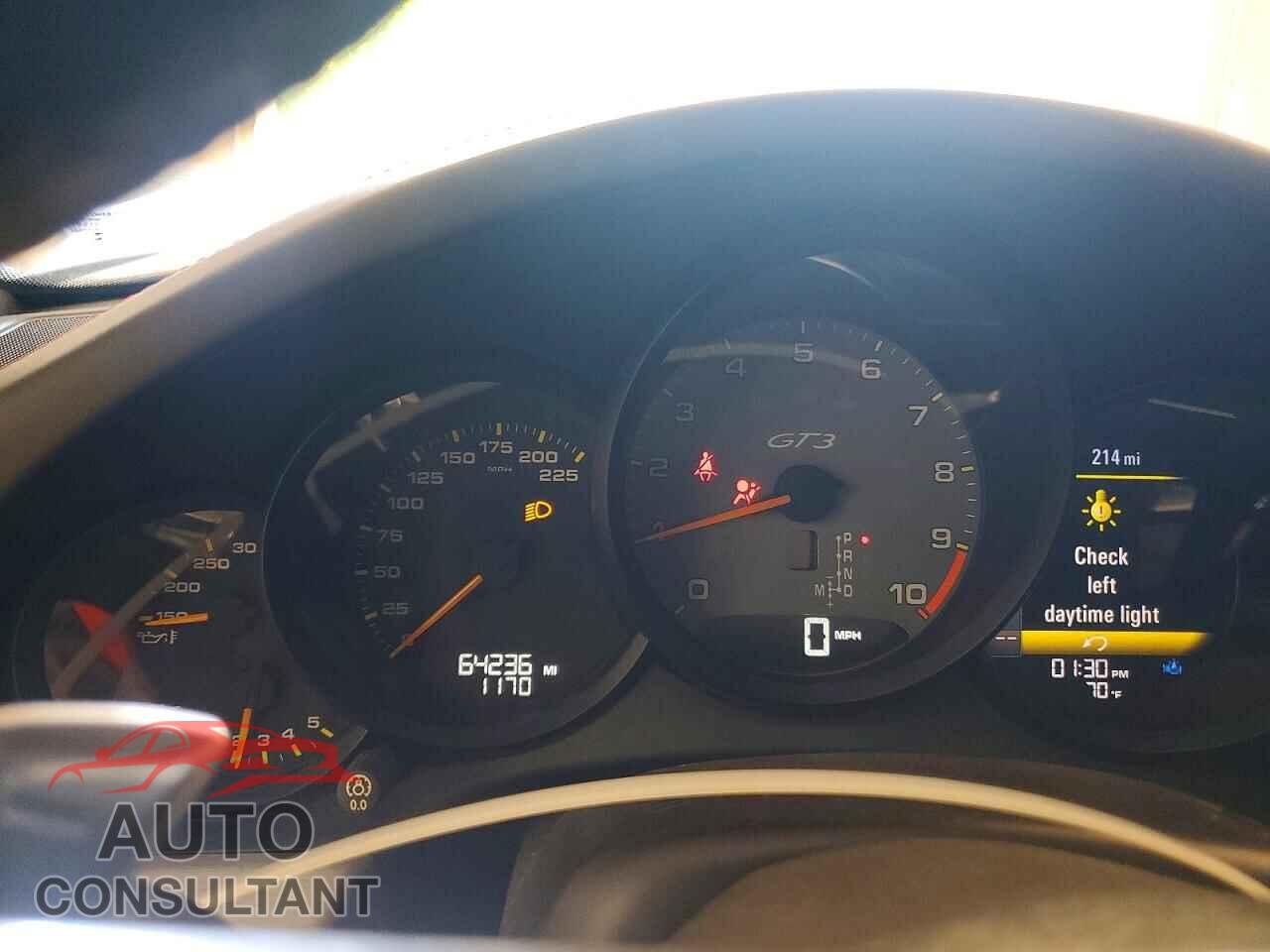 PORSCHE 911 2014 - WP0AC2A91ES183618