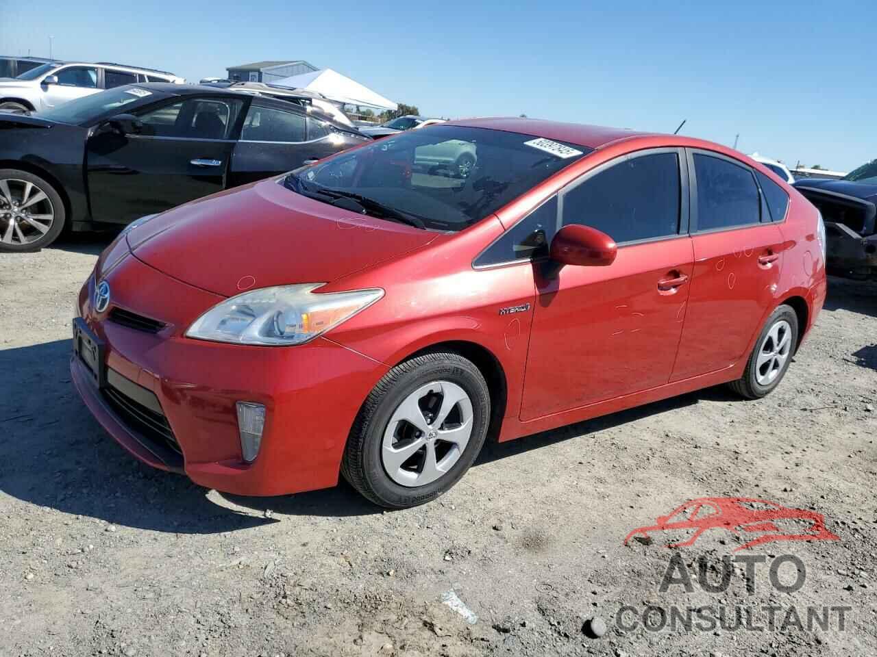TOYOTA PRIUS 2012 - JTDKN3DUXC1527163