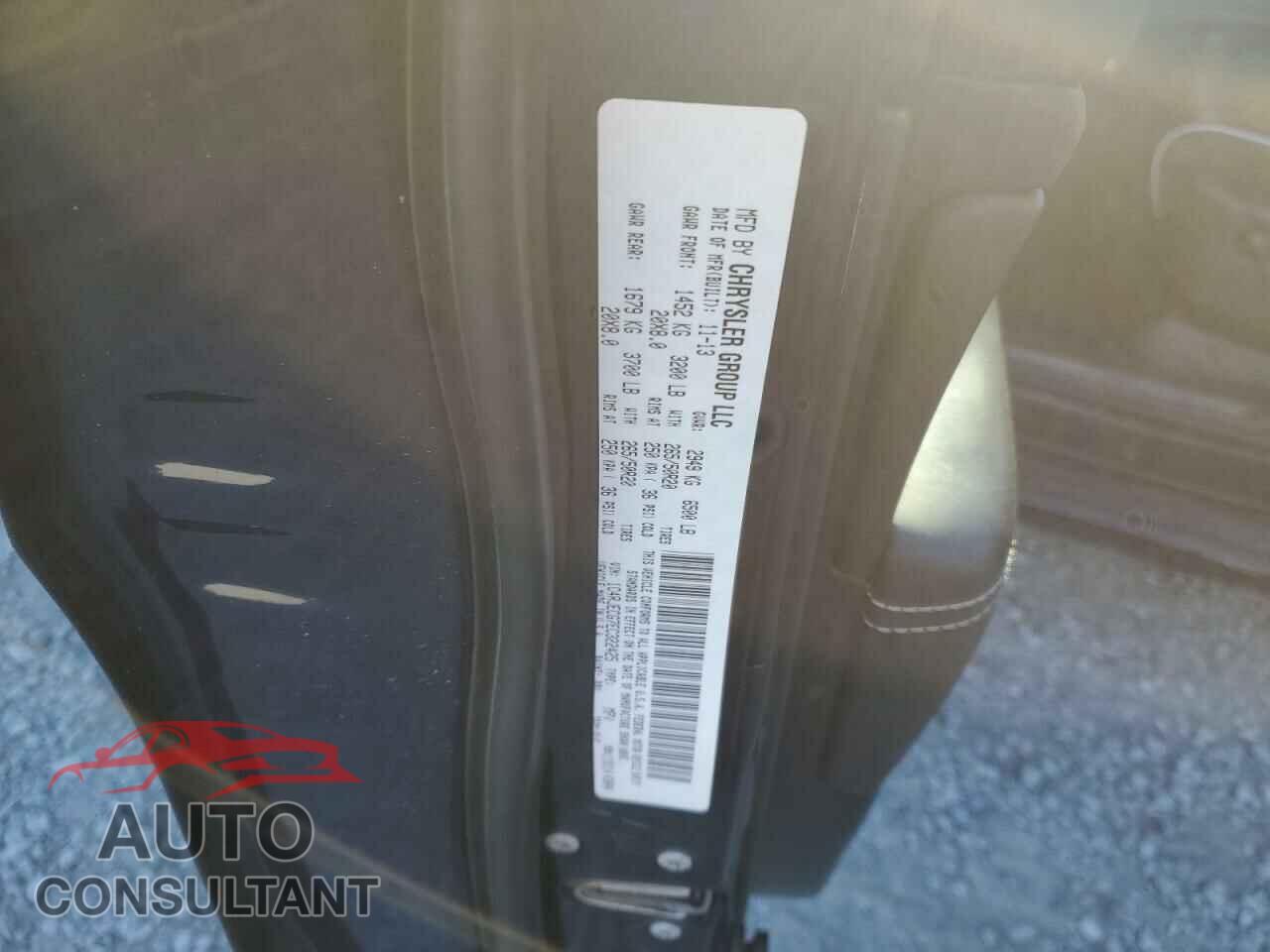 JEEP GRAND CHER 2014 - 1C4RJECG7EC322425