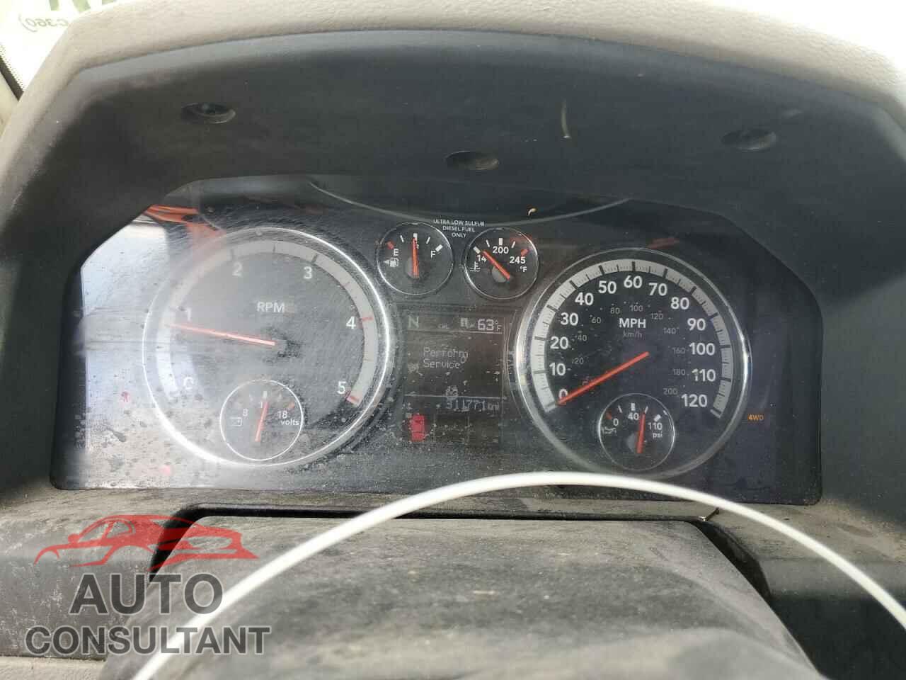 DODGE RAM 2500 2012 - 3C6LD5BL3CG308468