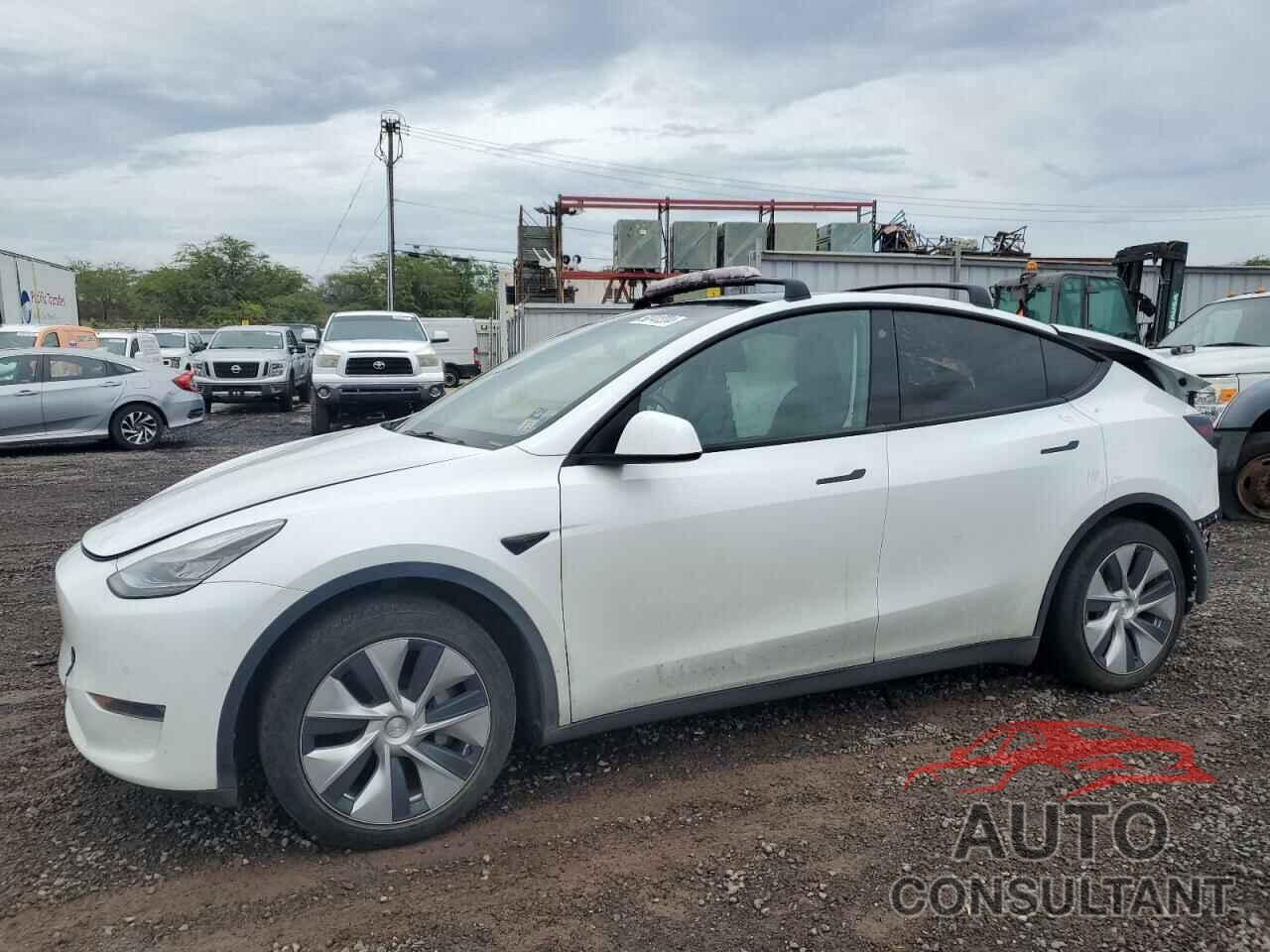 TESLA MODEL Y 2021 - 5YJYGDED0MF103492