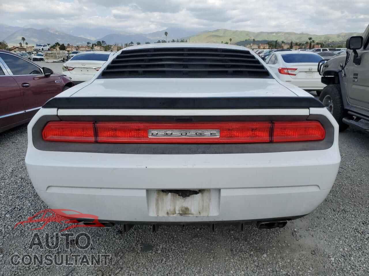DODGE CHALLENGER 2012 - 2C3CDYAGXCH181298