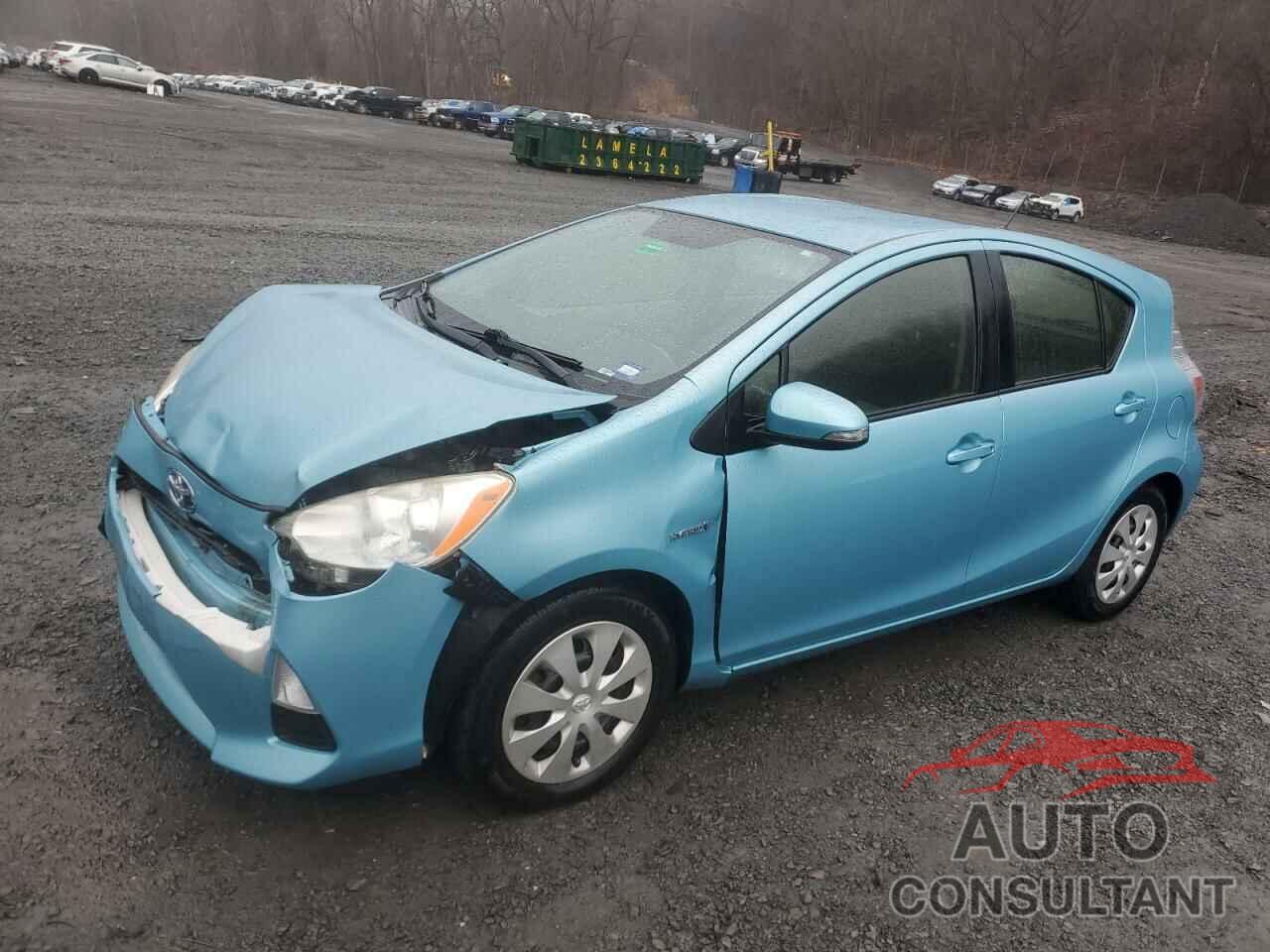 TOYOTA PRIUS 2012 - JTDKDTB33C1014348