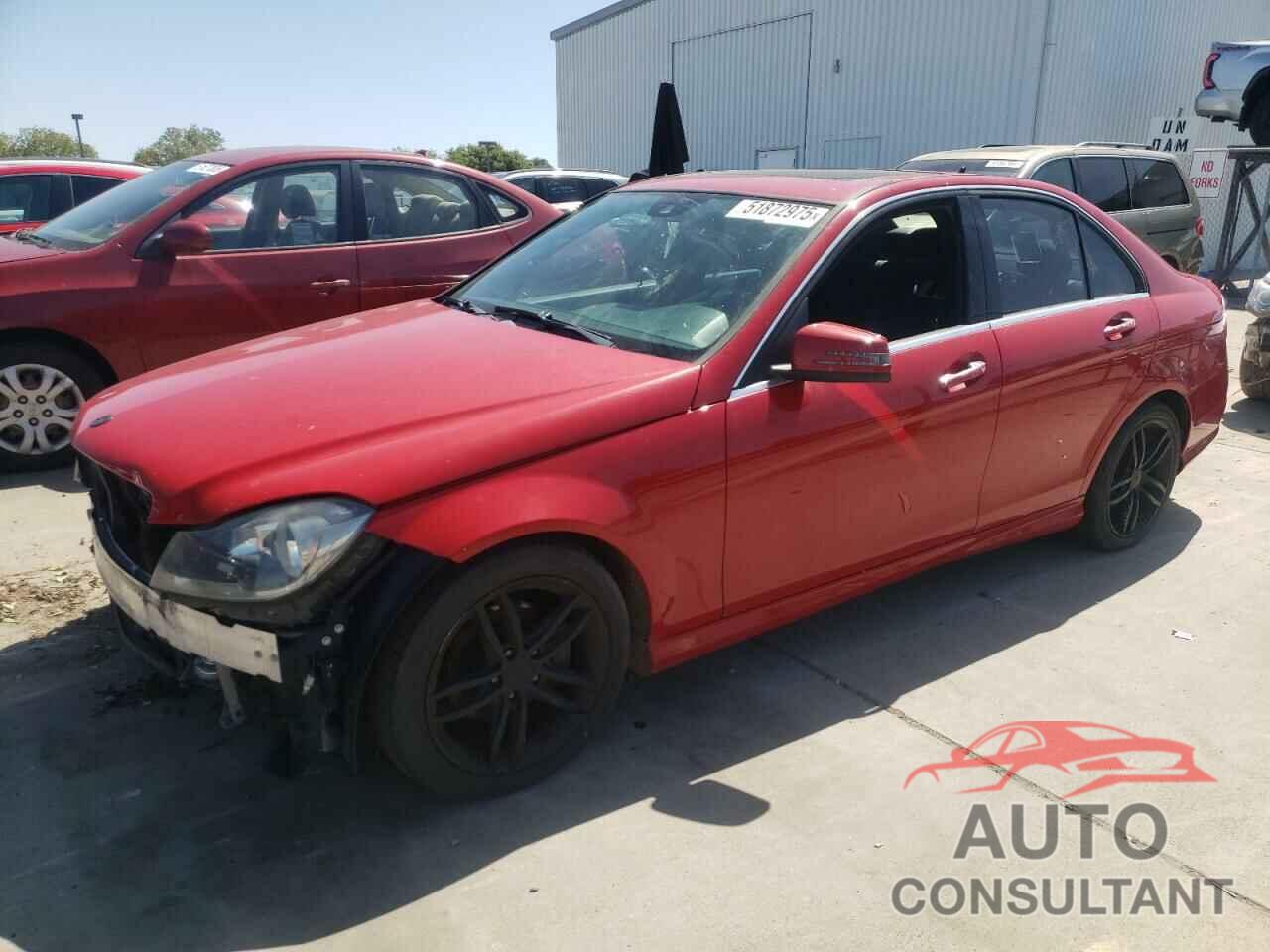 MERCEDES-BENZ C-CLASS 2012 - WDDGF4HB6CR191679