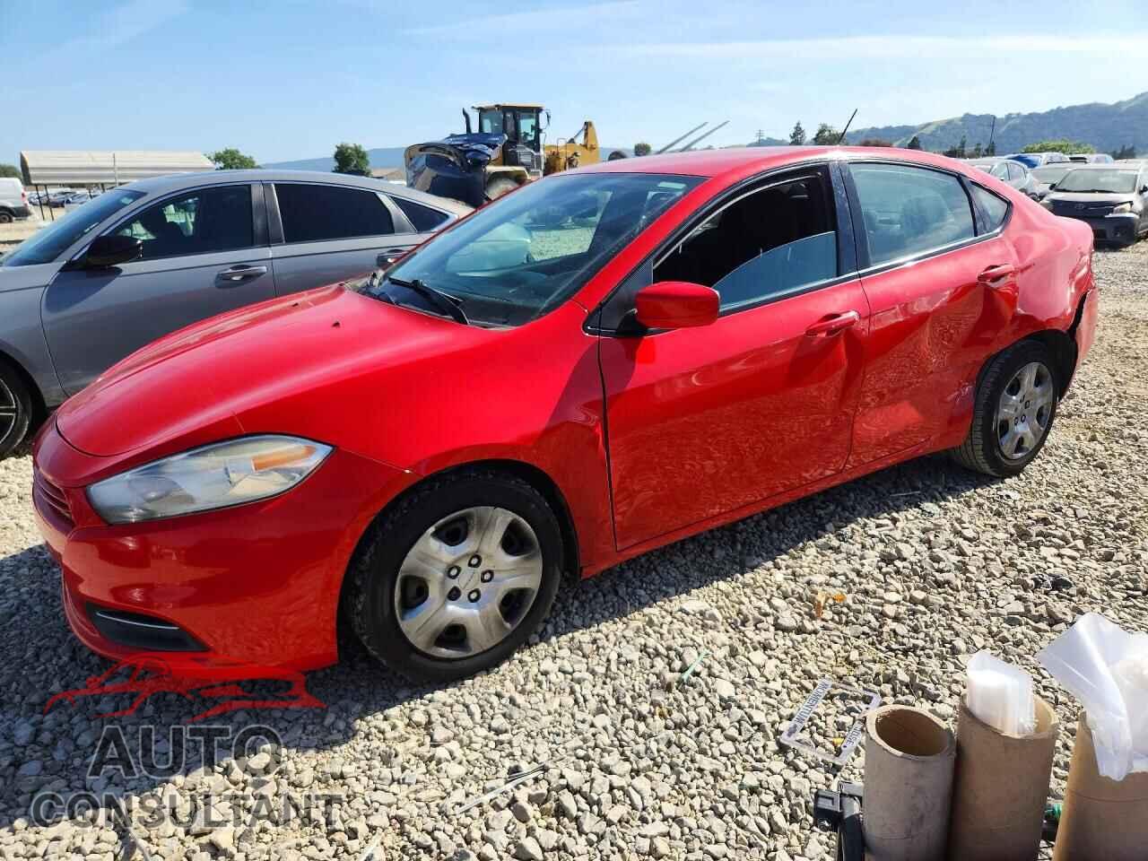 DODGE DART 2016 - 1C3CDFAA7GD752457