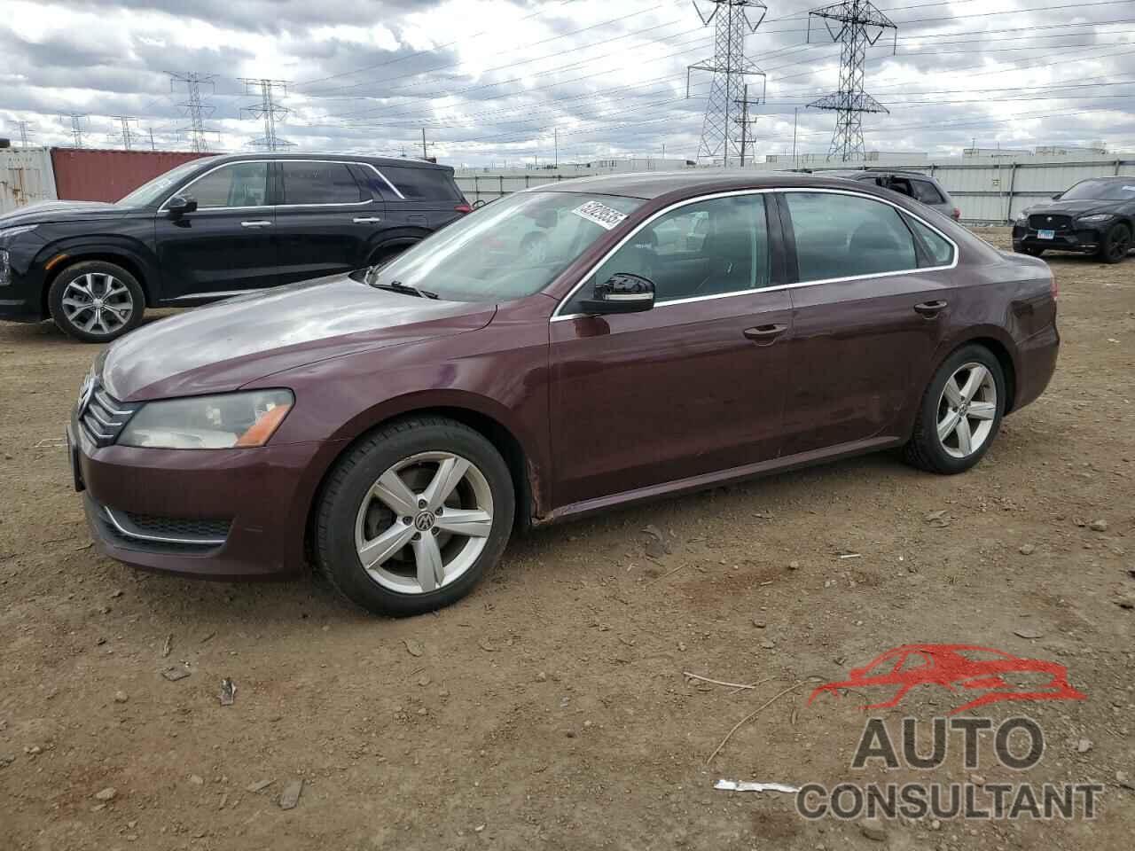 VOLKSWAGEN PASSAT 2012 - 1VWBH7A37CC109204